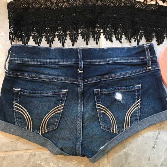 Hollister dark wash shorts - Picture 5 of 5